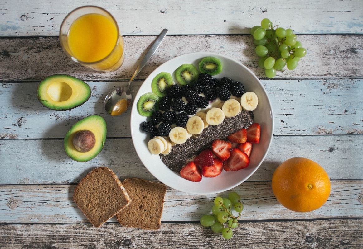 Balanced nutrition and healthy eating